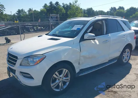 2015 Mercedes-Benz Ml 350 4Matic из США, поврежденный, VIN 4JGDA5HB7FA545418